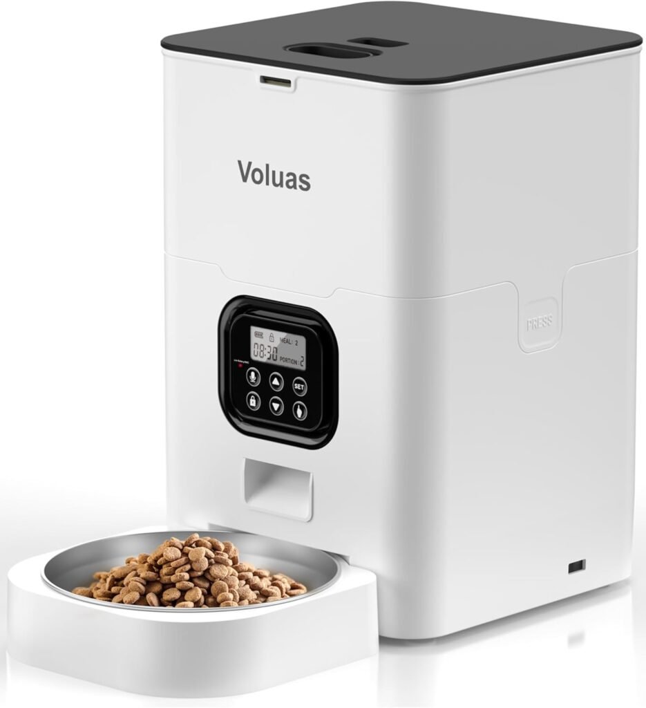 Best Automatic Pet Feeder 2025 - VOLUAS Automatic Cat Feeders
