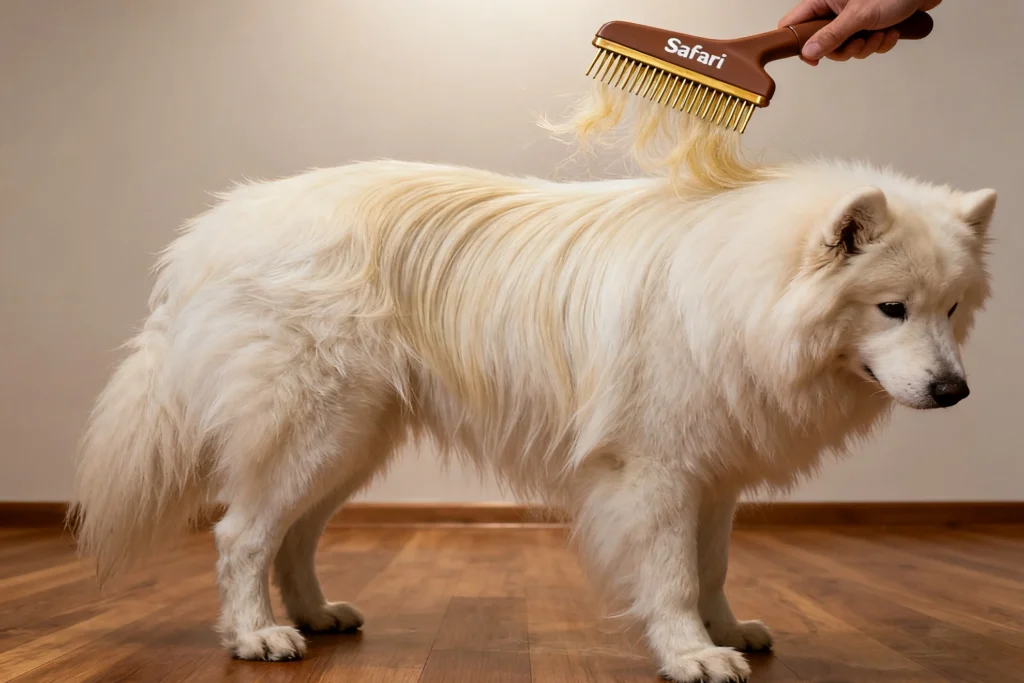 Best Pet Grooming Tools for Shedding - Safari Pin Brush